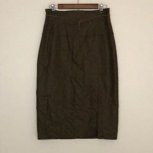 Vintage Hennes Collection Wool Pencil Skirt